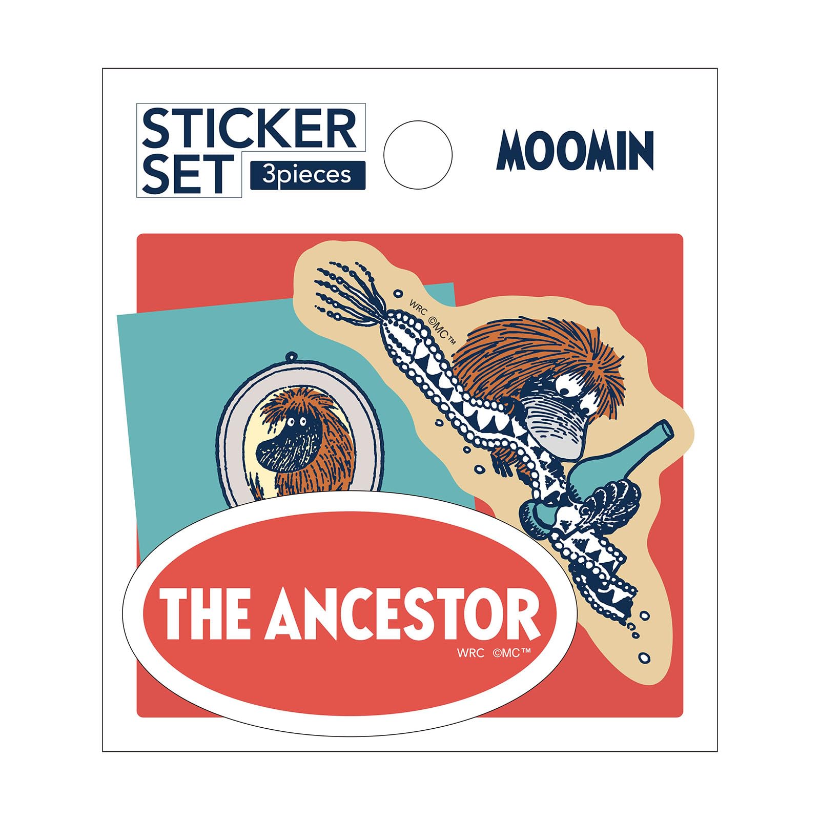 

World Craft Moomin Sticker Set Ancestors (3 Stickers) - (MOSC-S538)
