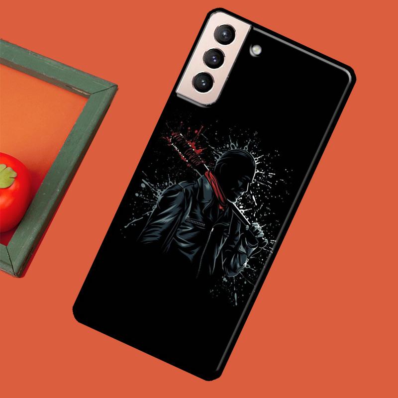 The Walking Dead Negan Phone Case For Samsung Galaxy S23 S20 FE S21 Ultra Note 10 S9 S10 Plus Note 20 S22 Ultra Cover