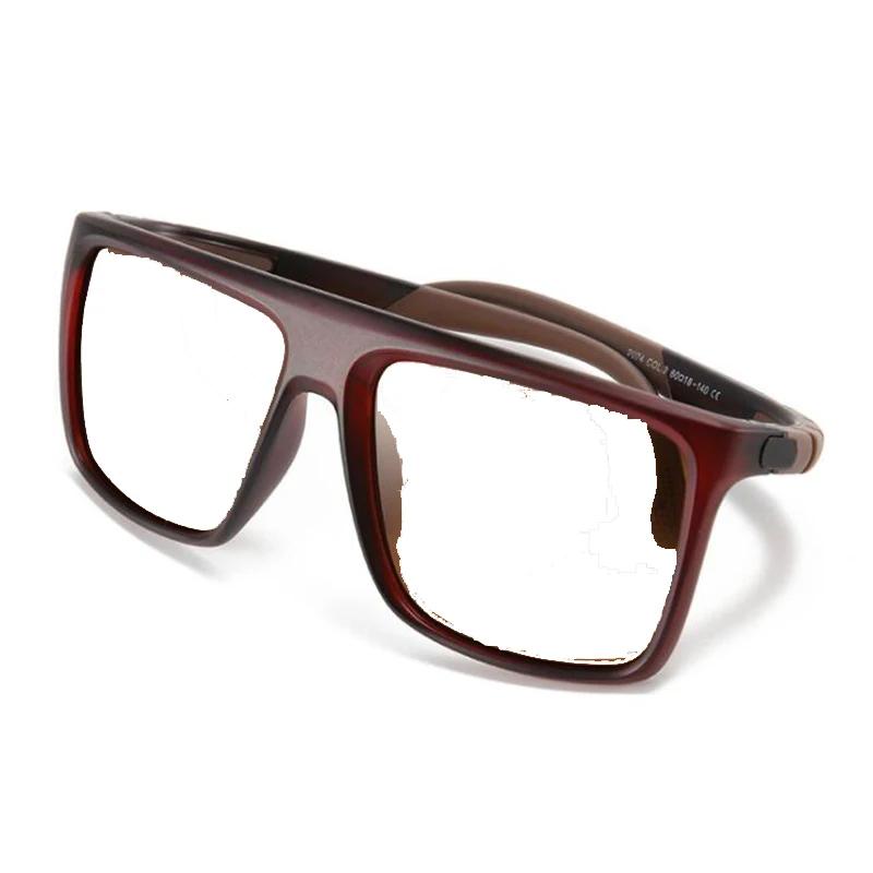 TR90 Silicone Leg Sports Riding Myopia Sunglasses Men Goggles Nearsighted Spectacles Prescription 0 -0.5 -0.75 To -6