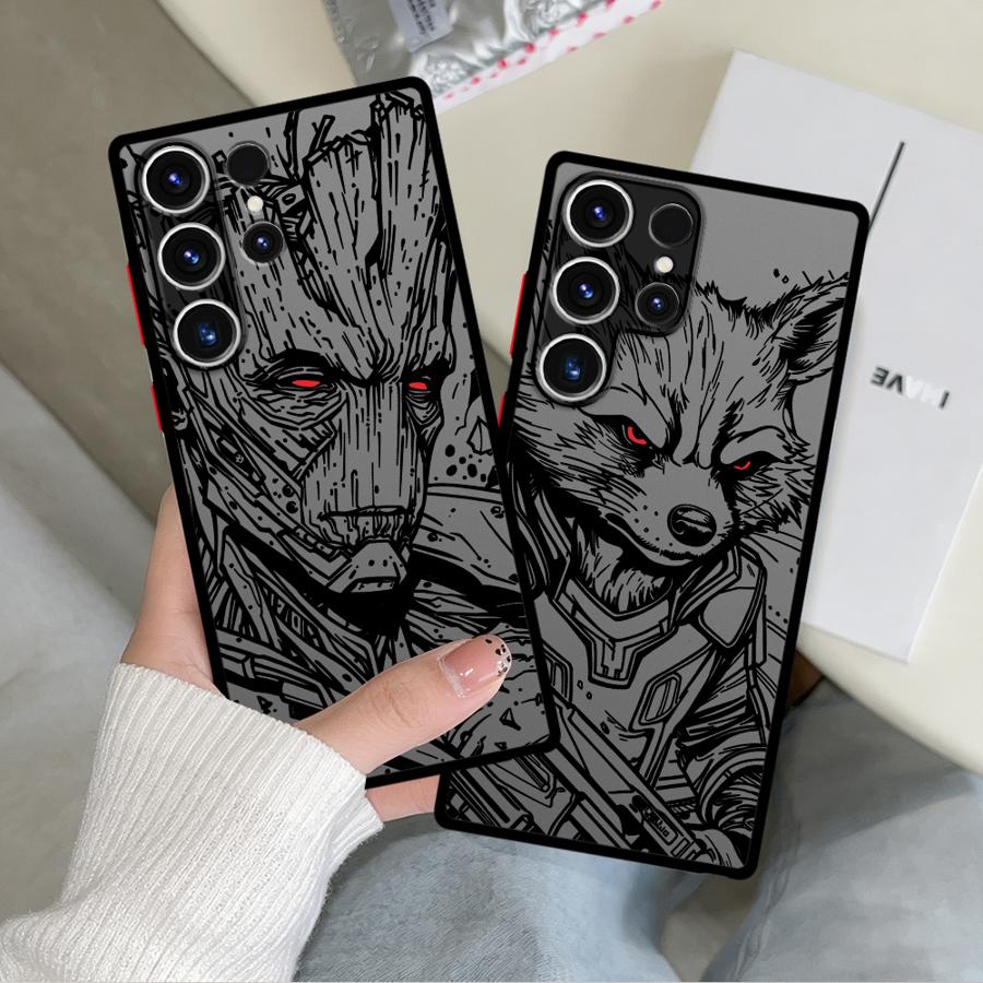 Case for Samsung Galaxy S26 S20 S24 Plus S22 S21 Note 20 10+ S23 FE S25 Ultra Funda Phone Cover Marvel Deadpool Ironman