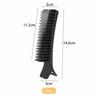 Leichte Lange Haarspangen Schwarz Anti-Rutsch Haaraccessoire Salon Haarspangen Heimgebrauch