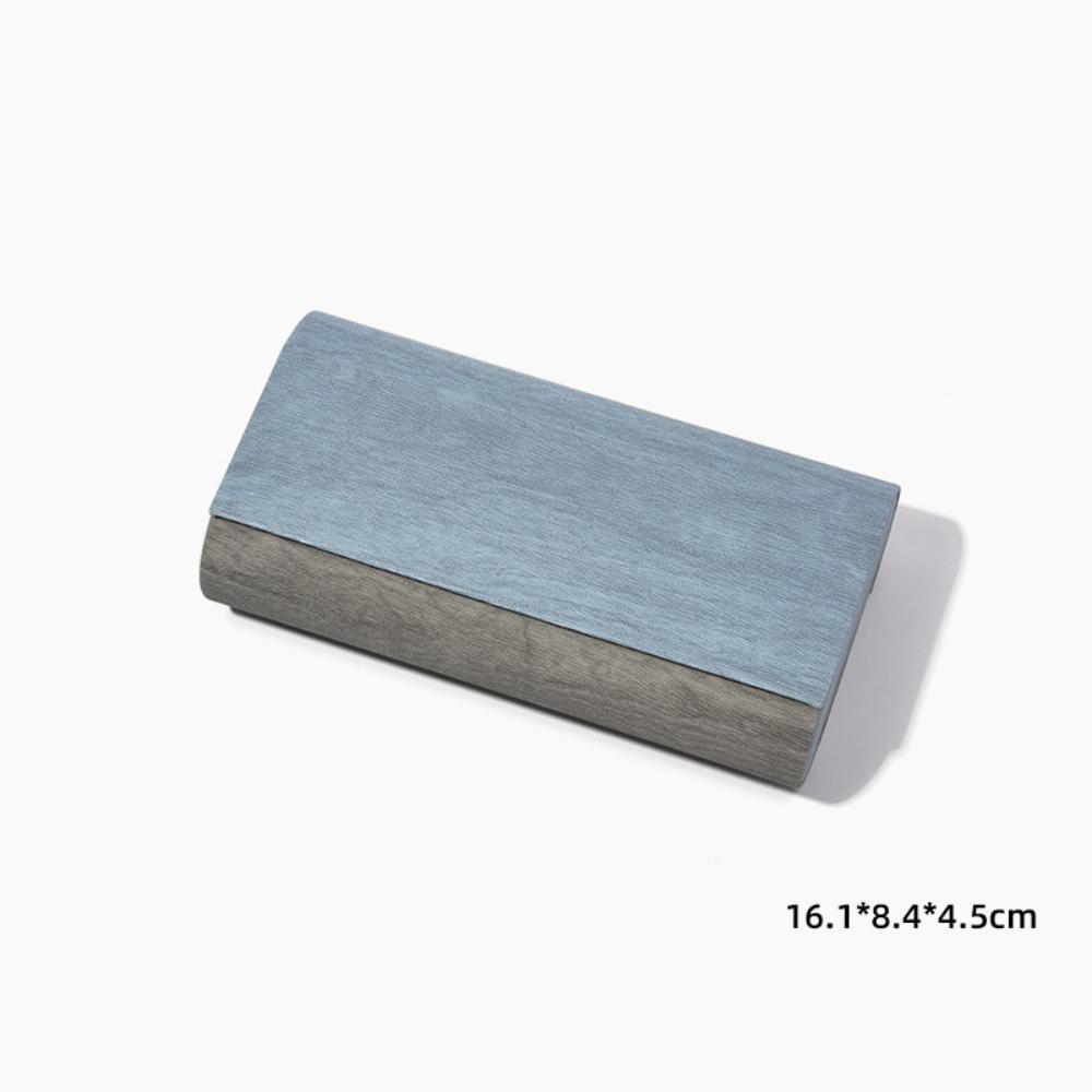 Scratch Resistant Glasses Case Elegant Double Layer Eyeglasses Case Pu Leather Glasses Holder Waterproof For Male Travel