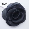 Broche Camélia Occasion Formelle Corsage Style Français Grand Tissu Maillé Mariée Marié Costume de Mariage Manteau Fête de Bal Robe Vêtements Applique Patch DIY