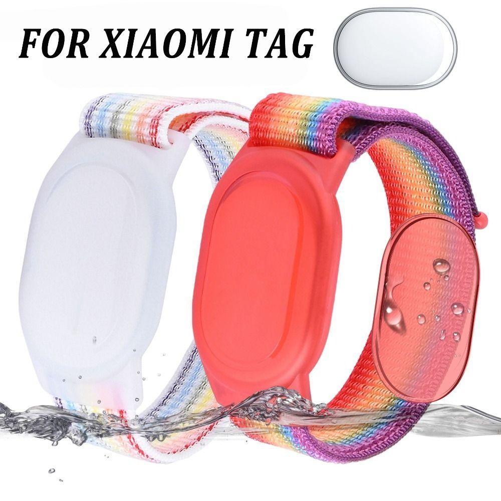 TPU pouzdro Dětský náramek Vodotěsný dětský náramek Nylonový řemínek pro příslušenství Xiaomi Tag Tracker