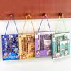 6Pcs Cute Stationery Set Portable Gift Box Kawaii Eraser Pencil Sharpener