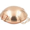 Cataplana MALI'S Sauteuse Wok en cuivre martelé intérieur étamé Four Ø 24cm Cuivré