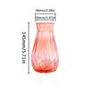 Plant Pot Transparent Vases Hydroponic Flower Vases Diamond Shaped Plastic Vase Home Decor Ornaments Modern Home Decoration