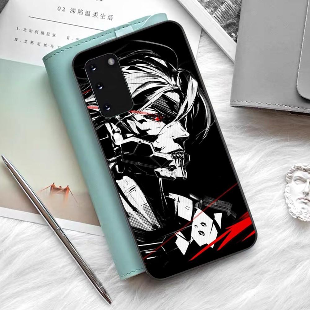 M-Metal Gear S-Solid Game Phone Case Silicone PC+TPU For Samsung S10 20 30 22 23 24 Plus Lite Ultra Cover