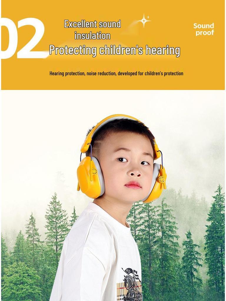Children's CE-Certified Noise Cancelling Ear Muffs: Headphones for Sleep, Entertainment, Drumming, and Soundproofing.