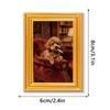3D Wooden Photo Frame Poster Refrigerator Magnet - Creative and Quirky Decorative Magnet