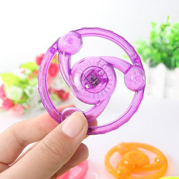 Light-Up Whistle Flywheel Toy - Pull-String, Flashing, Student Prizes, Gifts