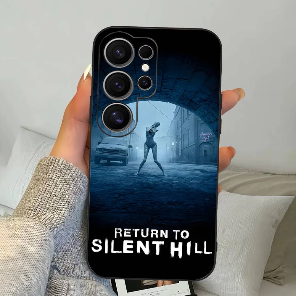 Horror Games S-Silent H-Hill Phone Case For Samsung S 24 Fe 25 Ultra Plus 20 Lite 21 30 22 23 24 22 Ultra 5G Fundas