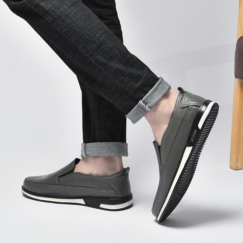 Fashion New Arrival Male Business Shoes Elegantes Male Comfortable Walking Shoe Classic Mens All-match Loafers Mens Slip On Office Shoes