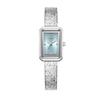 Simple And High-End Small Square Women'S Watch, Small And Exquisite Versatile Women'S Stainless Steel Waterproof Quartz Watch