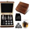 Whisky Stones and Glasses Gift Set Whisky Marble Stones Whisky Stones Glasses
