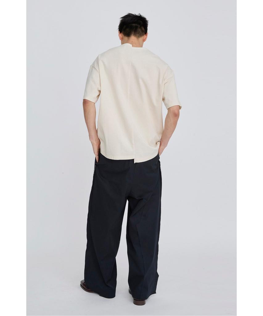 RECODE Raw Edged Two Tuck Pants Rkpas26642Nyx