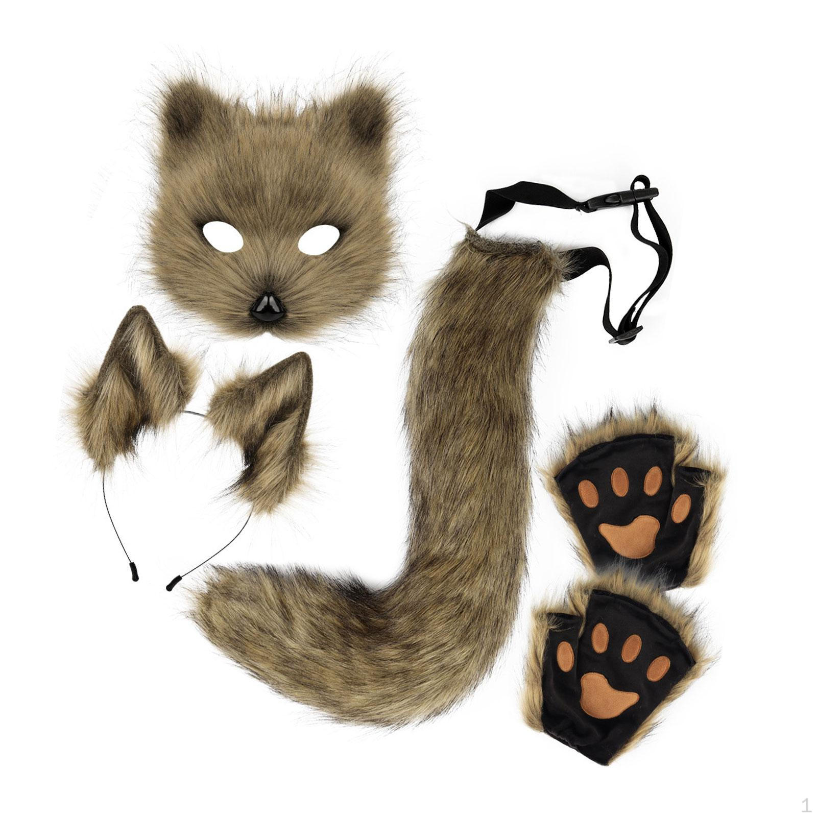 

Зачарованный ансамбль из масок и хвостов животных для праздничных посиделок Grass Yellow