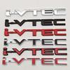 Car Accessories Styling Logo i-VTEC Badge Metal Fender Side Emblem Decals For Civic Si Type R Accord CRV Acura TSX RSX Fit