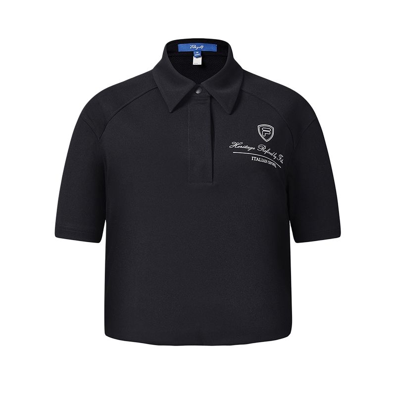 

New FILA Golf Series SS25 Polo Shirt Women s A11W535127F-NV 160/80A/S