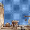 Blue Dots Wallpaper, Fine Detail for Living Room and Bedroom 50x1000