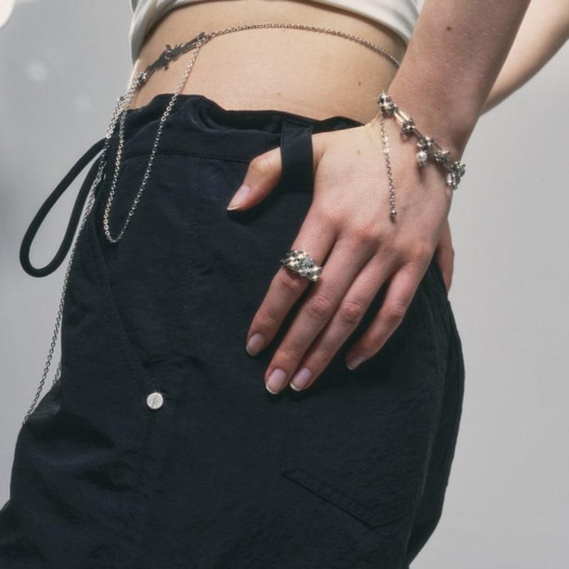 SENTIMENTS NO.324 [SILVER] GEOMETRY HEART Ring