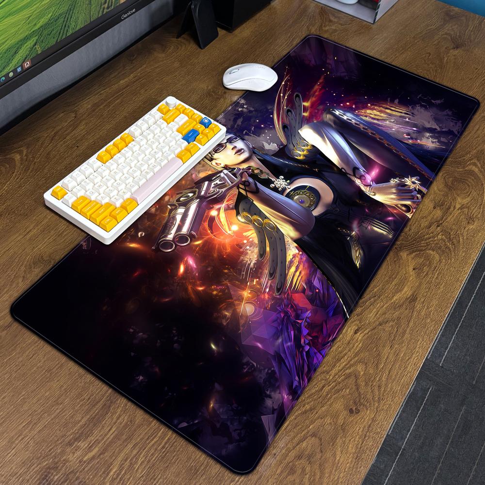 BBayonetta Game Mouse Pad XXL Computer Accessories Large Keyboard Laptop Table Pad The New Product Gamer Gaming
