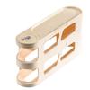 Space Saving Eggs Storage Box Automatic Rolling Egg Holder Egg Roller Rack  Side Door Storage