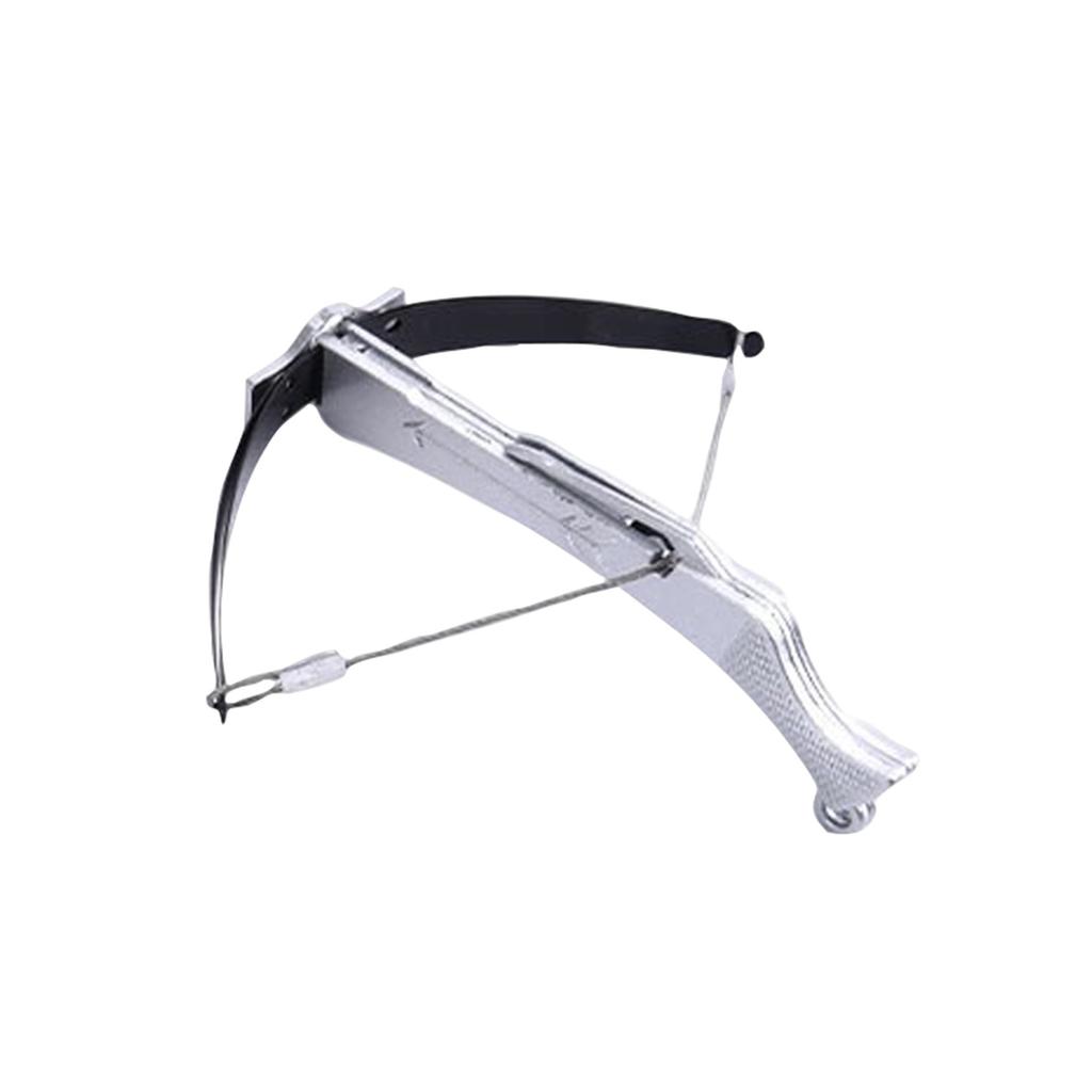 Toothpick Box Alloy Wolf Head Double-tube Toy, Alloy Assembly Toy, Cross Bow Toy.