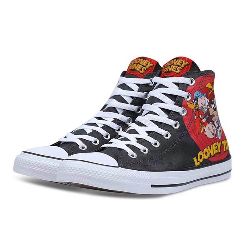 Converse Chuck Taylor All Star Looney Tunes Bugs Bunny High Top Canvas Shoes Unisex Black