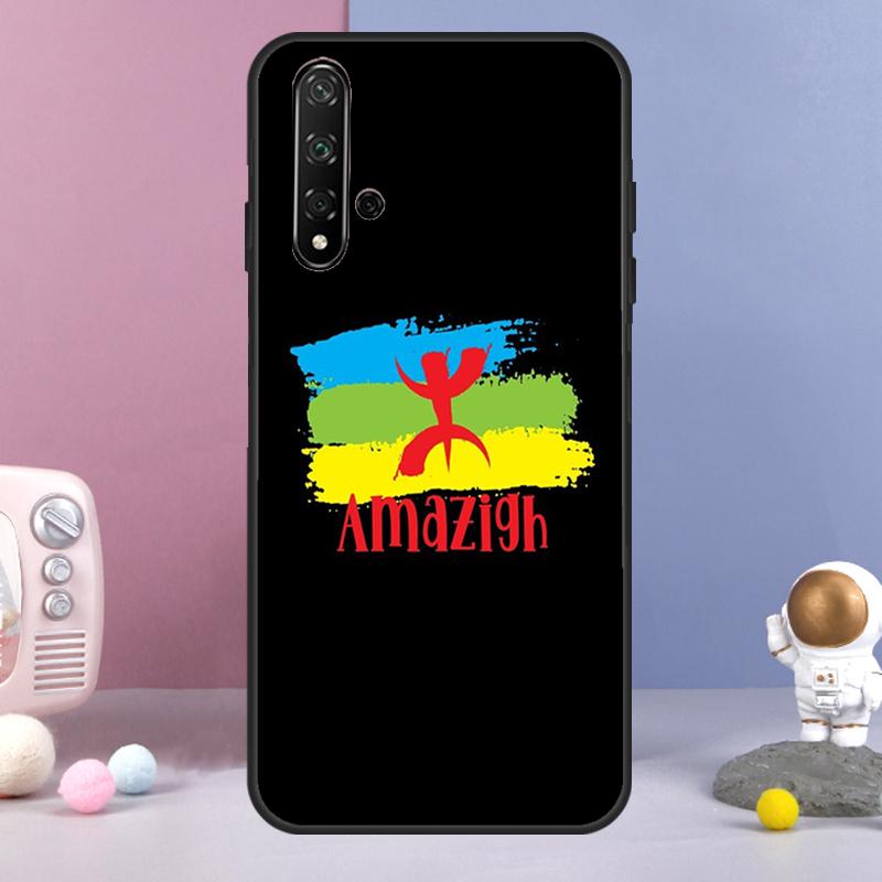 Amazigh Flagge für Huawei Nova 5T 9 10 SE 7i 8i 11i 12i Y73 Y90 Y70 Y72 Y61 Y91 Y60 P20 P30 P40 Lite Hülle