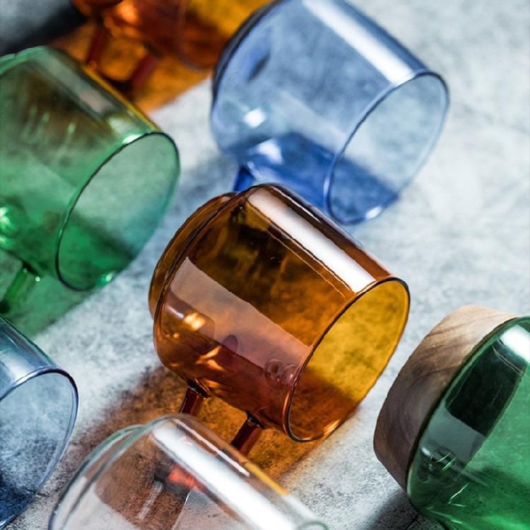 Frühstückstasse Haushalts-Wasserbecher Glasmaterial Geeignet für Milchkaffee