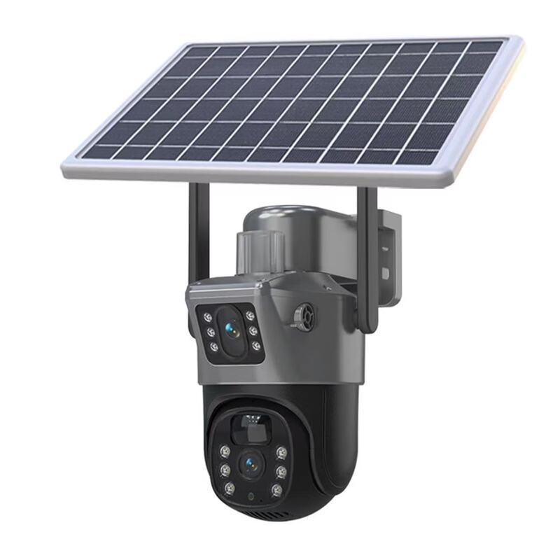 

JXJ Solar Dual-Lens WiFi Security Camera