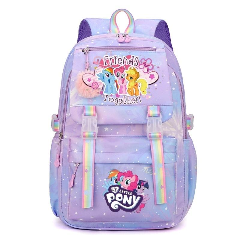 My Little Pony Backpack Female High Capacity College Backpack Trendy Women Laptop School Bags Girl Travel School Bags YK2