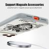 Heart Pattern Magnetic Phone Case For iPhone 17 Pro Max 16 15 14 13 Pro Max For Magsafe Wireless Charge TPU PC Back Cover Fundas