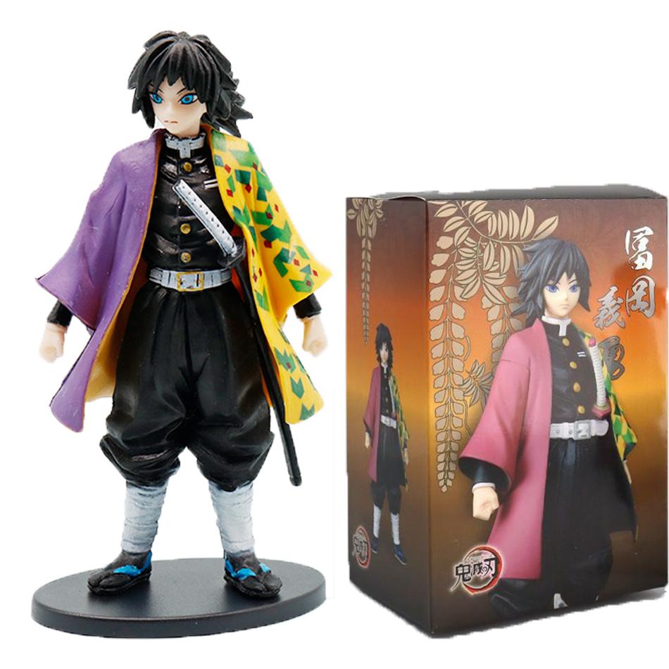 Figura de Anime Figuras de Demon Slayer Kimetsu No Yaiba Muñeco Tanjiro Nezuko Zenitsu Figura Figura de Acción Modelo Juguetes