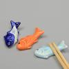 Shaped Spoon Fork Ceramic Cute Chopstick Rest Chopsticks Holder Dinnerware Stand Tableware Rack