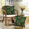 2pcs Jungle Leopard Print Throw Pillow Covers,Wild Tropical Animal Decorative Cushion Cases for Sofa Bedroom Living Room