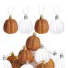 Fall Thanksgiving Hanging Pumpkin Thanksgiving Pumpkin Hanging Decorations Glitters Pumpkin Ball for Holiday Festival