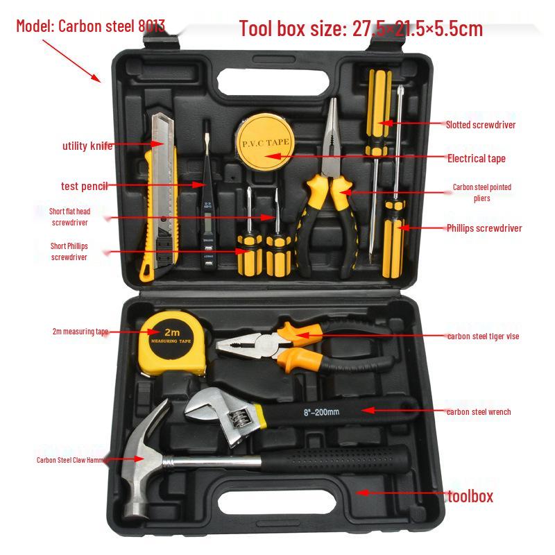 Jing Tong Multifunctional Home Tool Set - Complete Repair Toolbox
