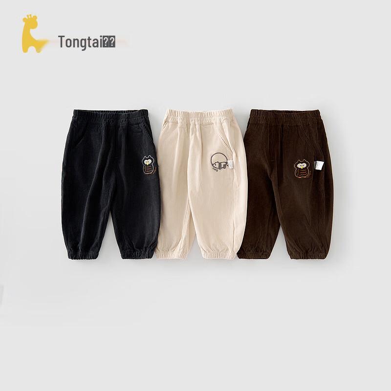 TONGTAI Toddler Retro Corduroy Casual Long Pants