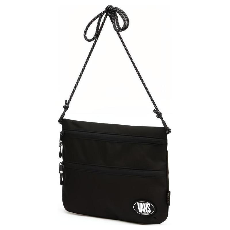 Vans Polyester Shoulder Bag Crossbody Bag Regular Unisex Black Vans VN0A54KCBLK