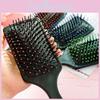 Plastic Therapeutic Scalp Comb With Large Teeth For Head Meridian Massage And Thick Hair