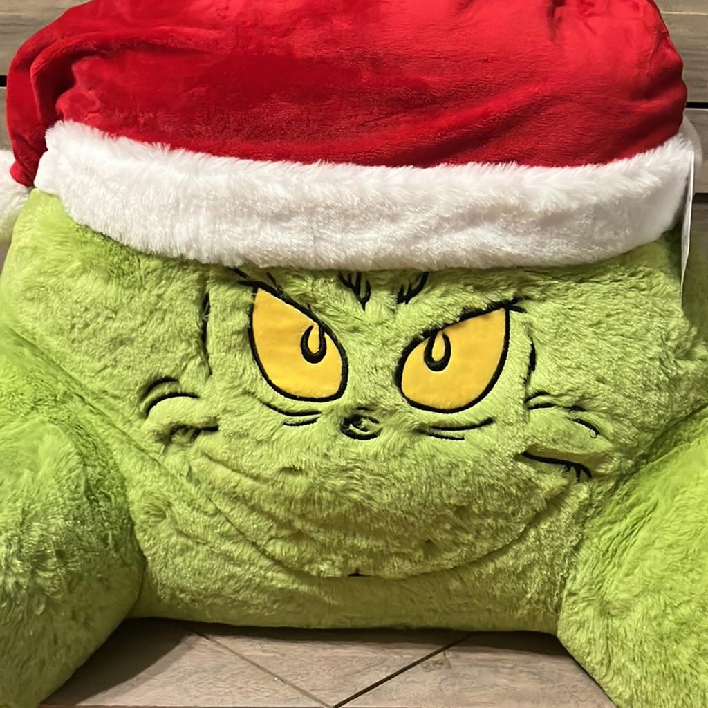 Christmas Plush Green Pillow Pillow Creative Gift Home Holiday Atmosphere Pillow Decoration