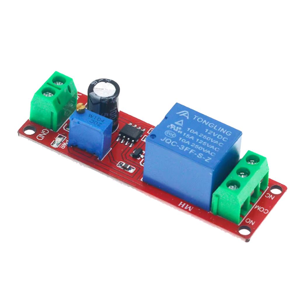 5SZT DC 12V Przekaźnik czasowy NE555 Przekaźnik czasowy Shield Przekaźnik czasowy Przełącznik sterowania czasowego Przekaźniki samochodowe Generowanie impulsów Cykl pracy