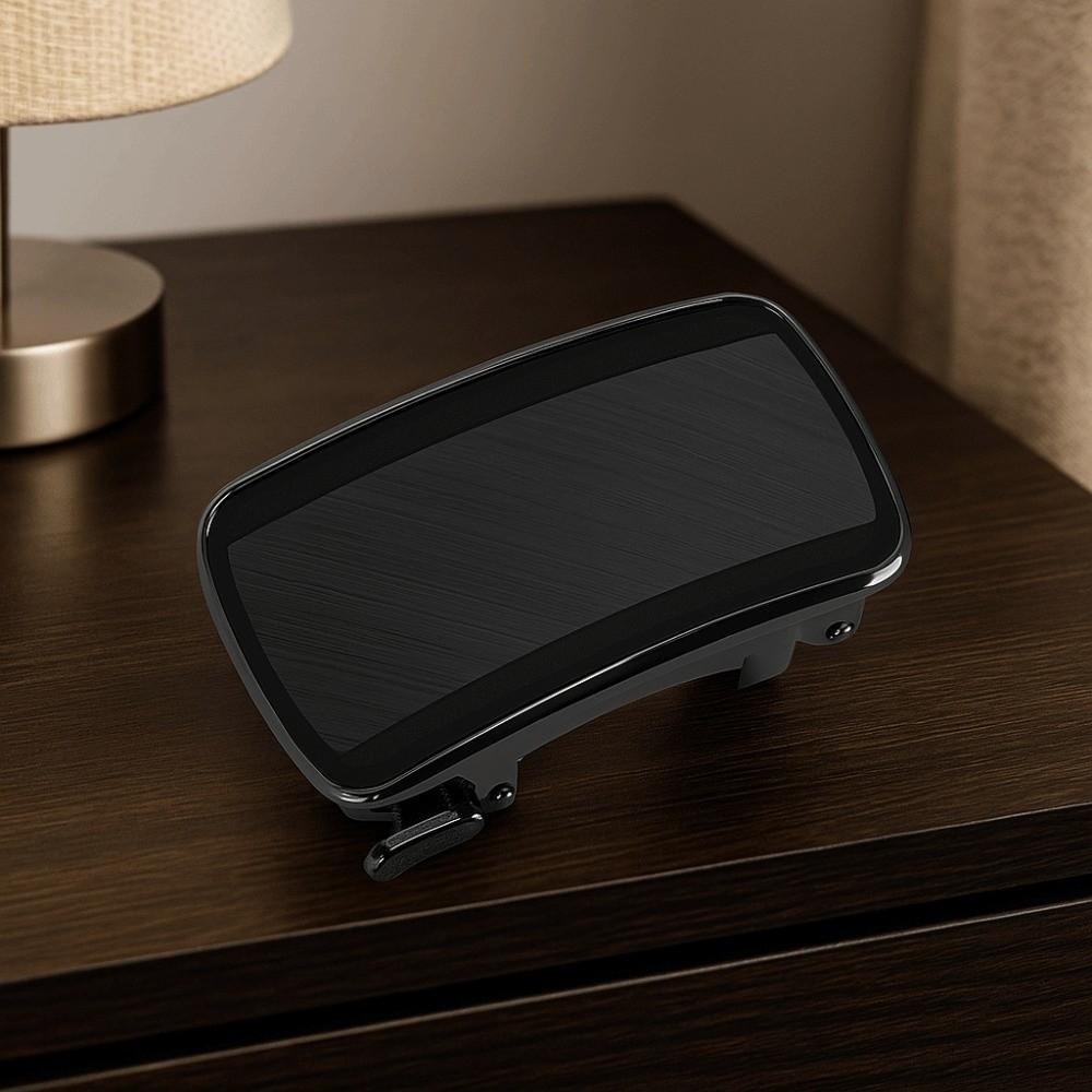 Zinc Zinc Alloy Wide Waistband Buckle Black Belt Automatic Buckles Classic Men Zinc Zinc Alloy Belt Buckle Party