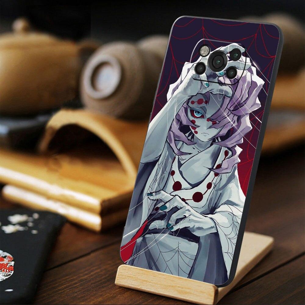 Für Xiaomi POCO MI 11 lite F3 10T M4 Pro 5G X3 NFC 11T F4 GT X4 M3 9T Handyhülle Mode Demon Slayer Kimetsu No Yaiba