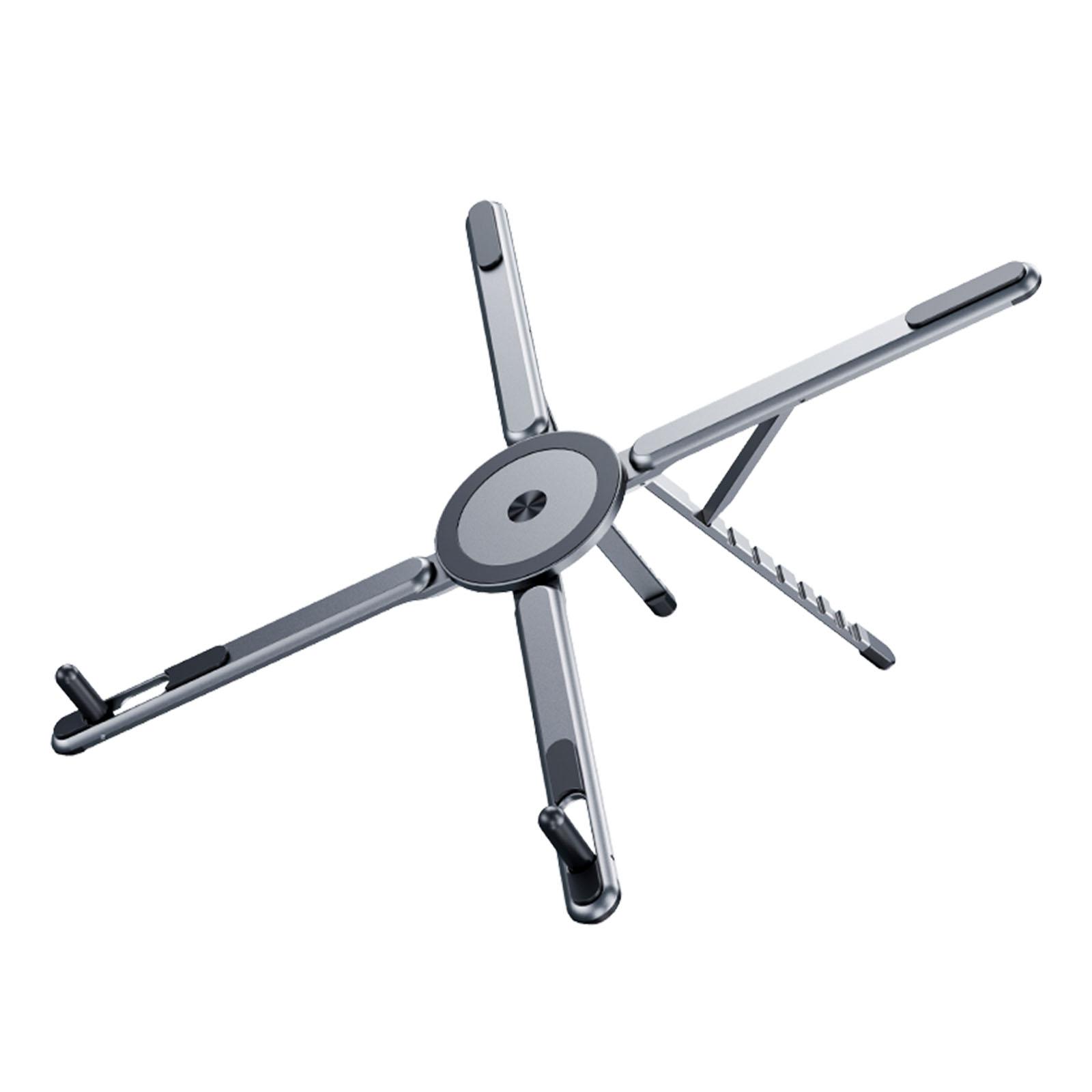 Foldable Magnetic Phone Holder Multi Form Adjustable Desktop Tablet Stand for iPhone Ipad Tablet Laptop