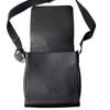 Used MONTBLANCShoulder Bag Black Leather Mens