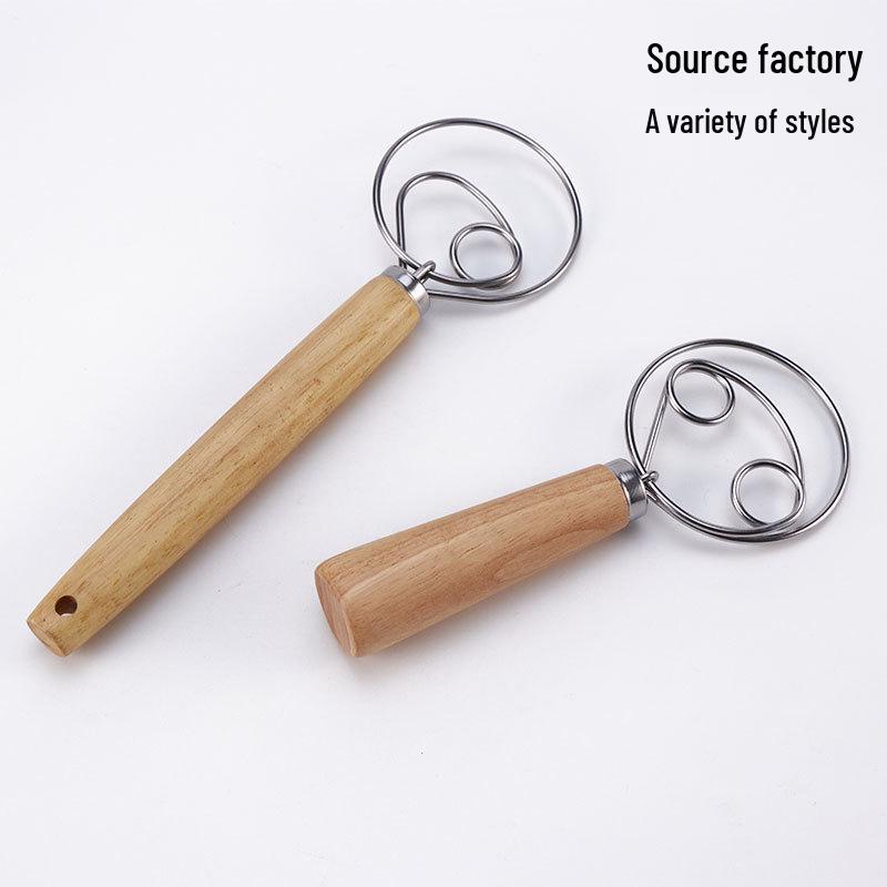 In-Stock Denmark Stainless Steel Dough Whisk