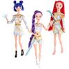 Kpop Demon Hunters Rumi Mira Zoey Articulated Doll With Led Lights And Music For Collectors